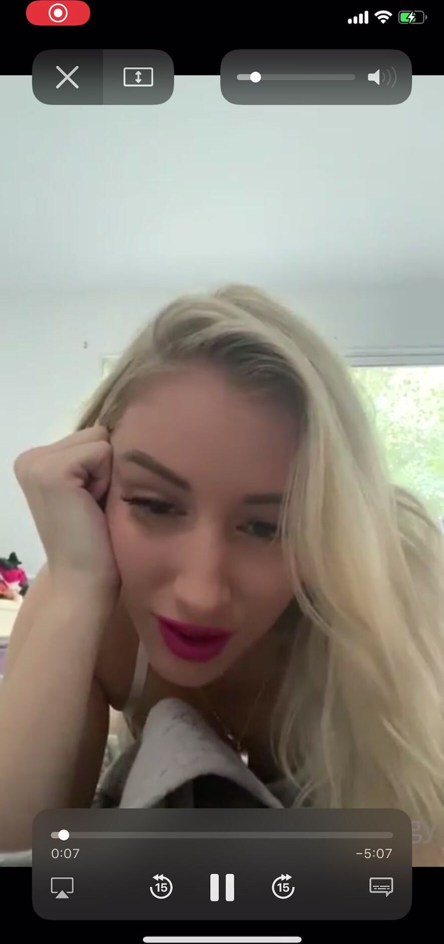 Dilfenergy aka Bella Rome onlyfans Naughty babe masturbates with her sex  toy cap