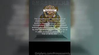 Princess Emily aka princessemily onlyfans Lustful bitch gently masturbates cunt