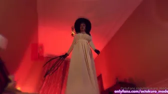 octokuro_model onlyfans  jerking on the bed