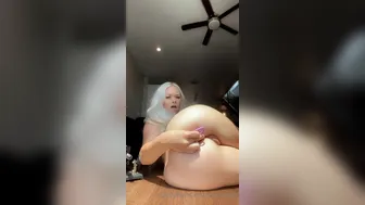 Alyssa Devyn aka alyssa9 aka alyssadevyn onlyfans Ardent mare caresses boobs