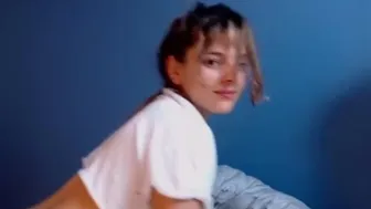 Kendall Tyler_Kendall Tyler Crazy girl caresses shaved pussy