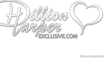 dillionharper onlyfans Busty blonde gently masturbates cunt