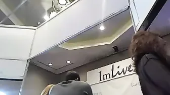 laurenphillips  playing with my tits and Pussy