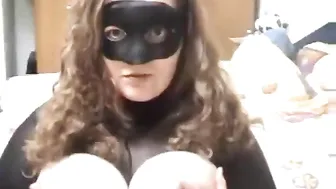 Deutsche BBW-Mutter allein und geil