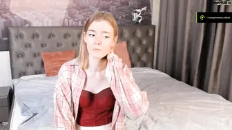 EDITHADRYER sexy red top HD