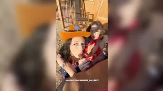 Baddies_Galleryy Onlyfans March-18-2025 sucking a guy's cock in turns