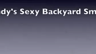 Randy Moore smoking a cigarette